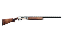 Benelli Montefeltro Silver 12 Gauge Semi-Auto Shotgun with AA-Satin Walnut Stock