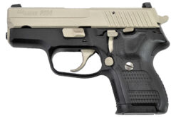 Sig Sauer P224 Two-Tone 9mm Centerfire Pistol with Nickel Accents