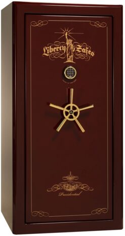 Liberty Gun Safe - Presidential Series 25 - USA Made 22 Gun Safe - 2.5 Hours @ 1200° Fire Rating