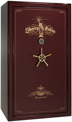 Liberty Gun Safe - Presidential Series 50 - USA Made 39 Gun Safe - 2.5 Hours @ 1200° Fire Rating
