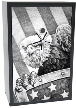 Old Glory Tactical Gun Safe - Bald Eagle - 45 Gun Capacity - 2 Hour Rating