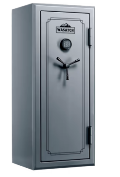 Wasatch 24 Gun Fire and Water Safe with E-Lock, Pebble Gray