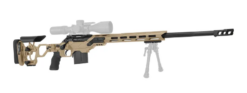 Cadex Defense CDX-R7 LCP (Lite Comp) SA .308 Win 24" 1:11.25" Bbl Skele-Stock Hybrid Tan/Blk Rifle w/MX1 MB CDXR7-LCP-308-24-BS20-D2F1N-HTB