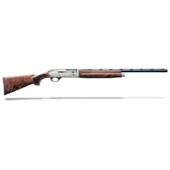 Benelli Montefeltro 20GA 3" 26" Silver AA-Grade Satin Walnut, Nickel/blue Etched Game Scenes 4+1 Semi-Auto Shotgun 10855