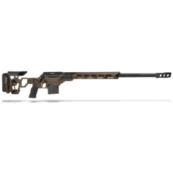 Cadex Defense CDX-R7 LCP (Lite Comp) SA .308 Win 24" 1:11.25" Bbl Skele-Stock Hybrid SSV/Blk Rifle w/MX1 MB CDXR7-LCP-308-24-BS20-D2F1N-HSB