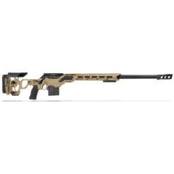 Cadex Defense CDX-R7 LCP (Lite Comp) LA .300 Norma Mag 26" 1:8" Bbl Skele-Stock Hybrid Tan/Blk Rifle w/MX1 MB CDXR7-LCP-3NM-26-BS30-D2B1N-HTB